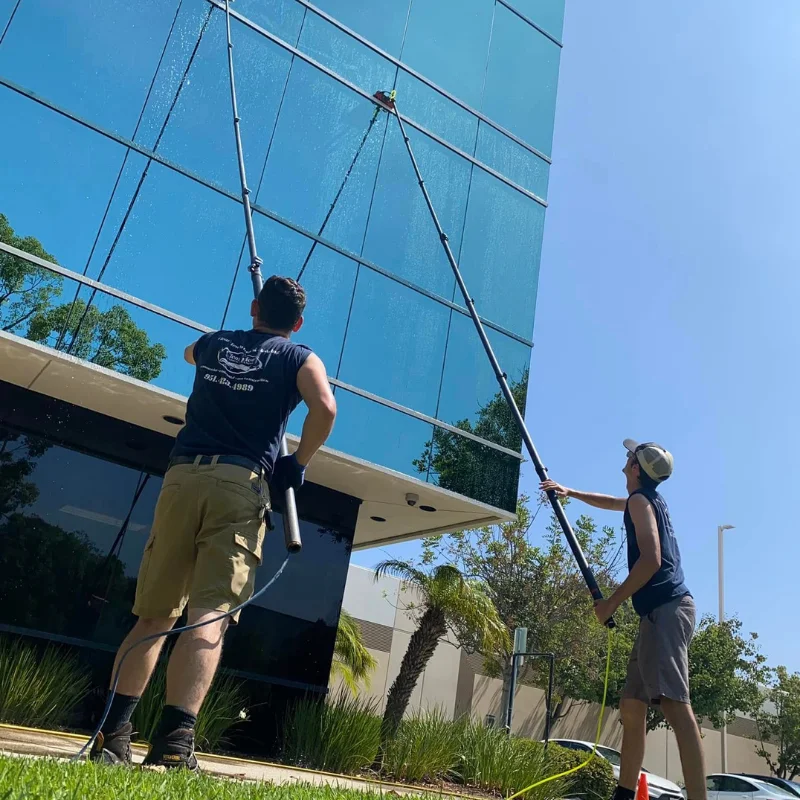 Window cleaning service in Orange County